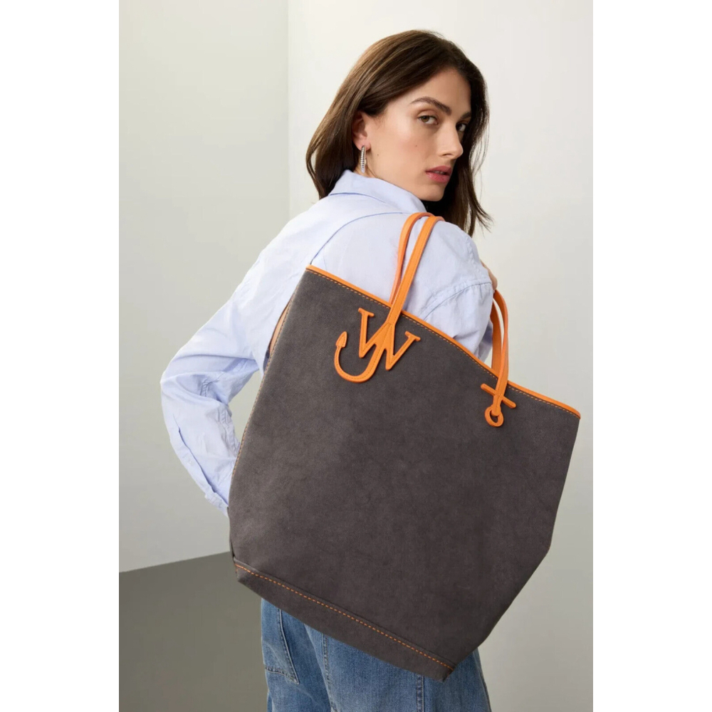 JW Anderson Accessories Anchor Tote Orange Trim Large $690